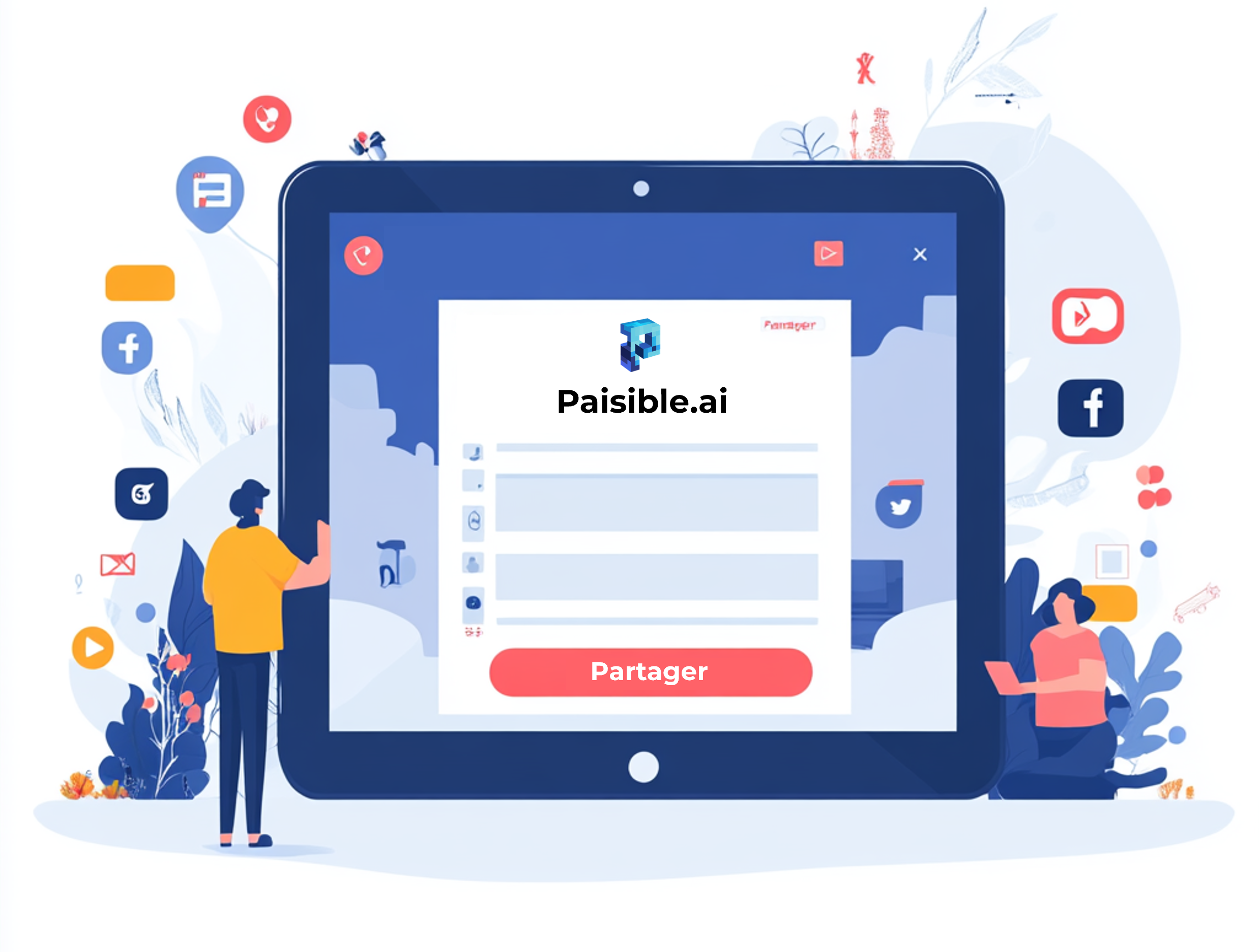 Partage sur les réseaux sociaux