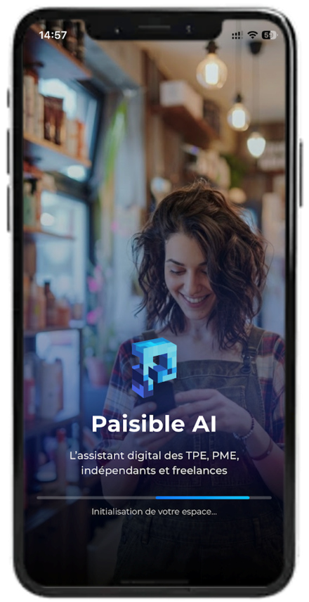 Paisible AI app