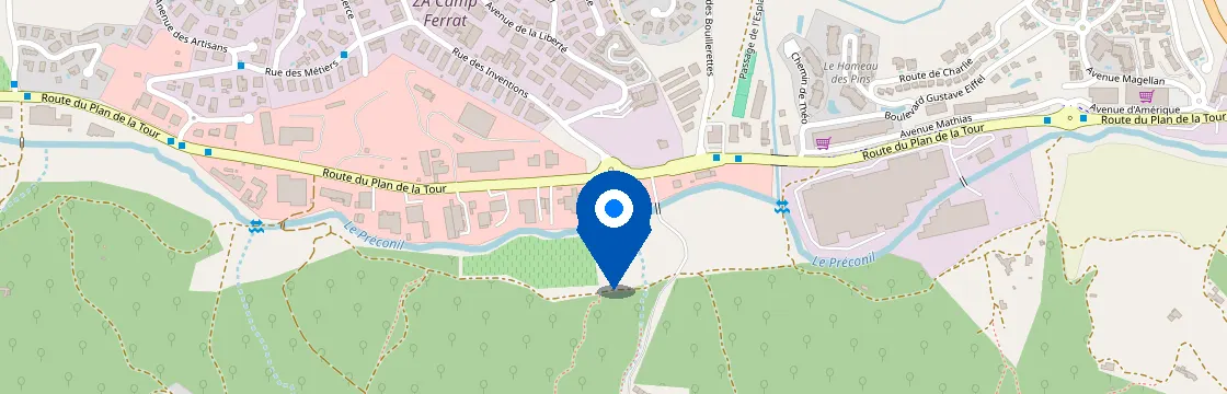 Carte et itinéraire - 224 Rte du Plan de la Tour, 83120 Sainte-Maxime, France