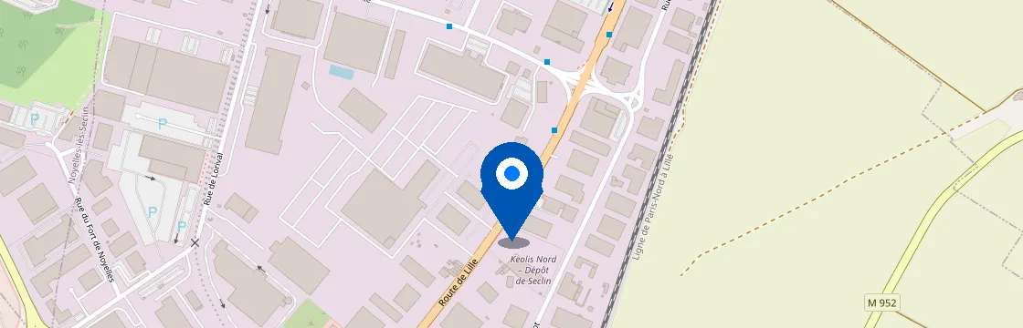 Carte et itinéraire - 39 Bis Rte de Lille, 59113 Seclin, France