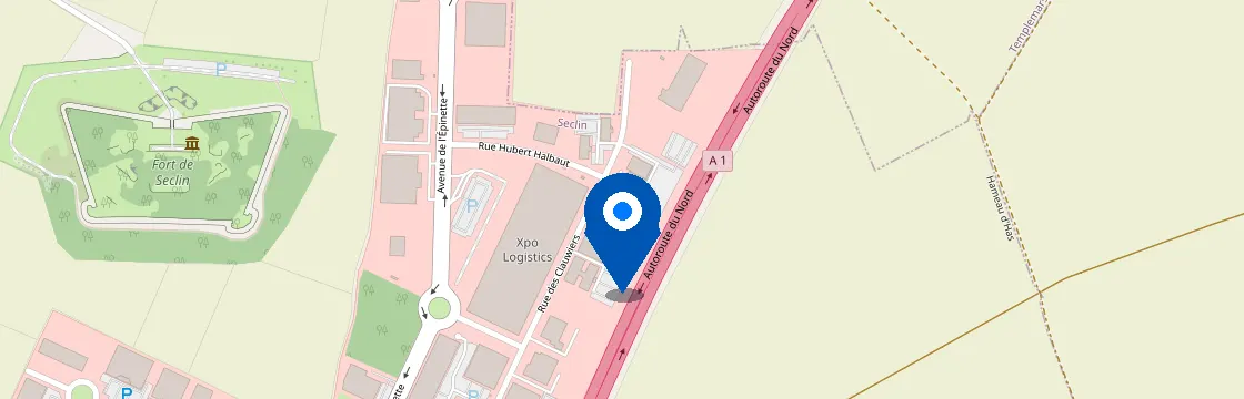 Carte et itinéraire - 11 Rue du Clauwiers, 59113 Seclin, France